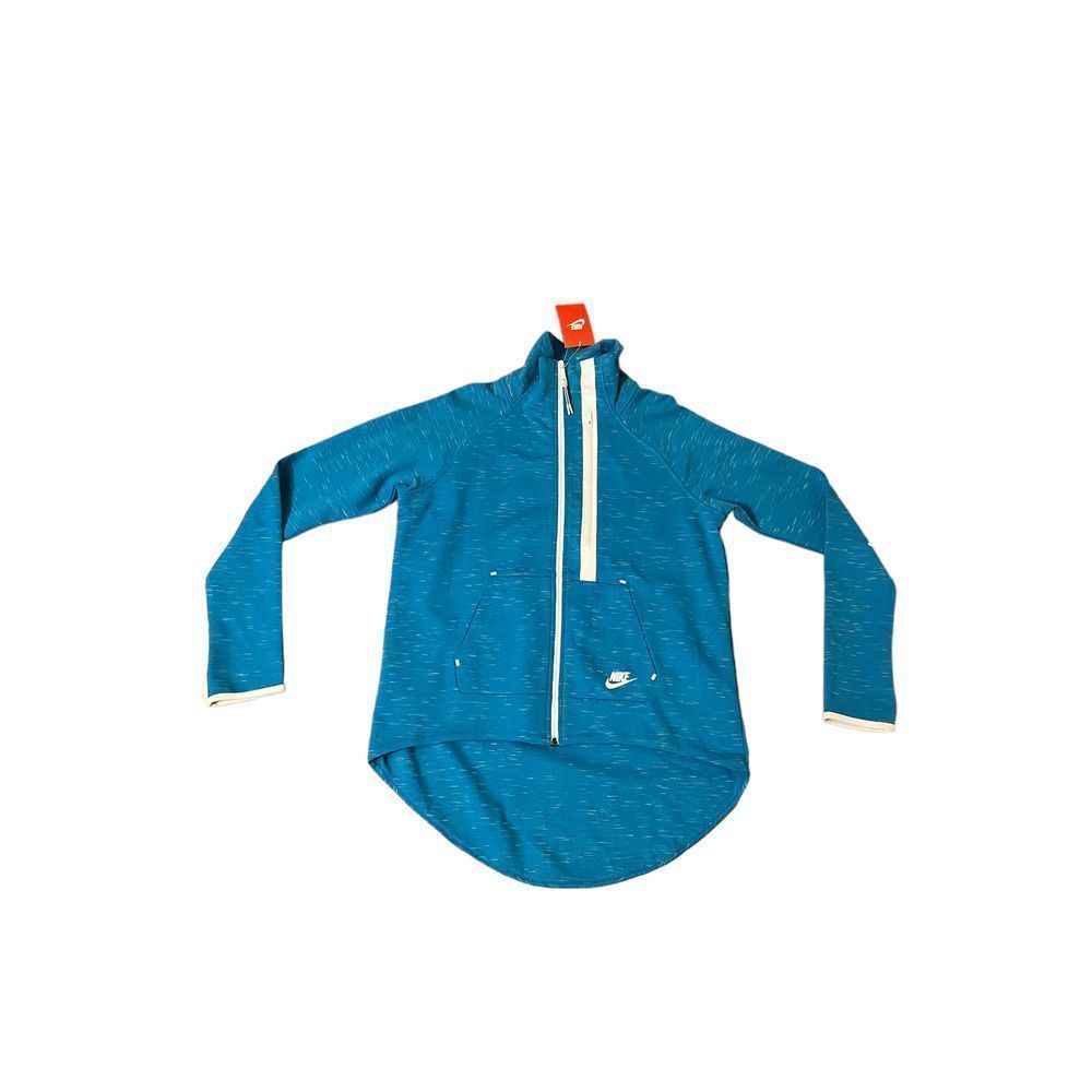 Nike Women's Teal Quarter-Zip Jacket